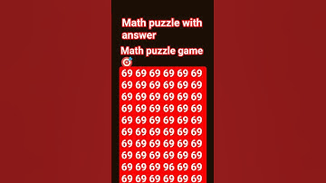 Math puzzle game 🎯#new