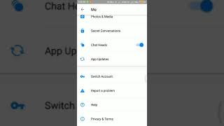 How to add chat heads in new update messenger || Apps & Tricks || screenshot 3