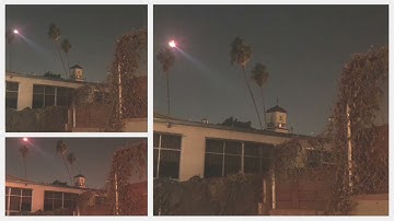 Police helicopter with a search light (Los Angeles, California 2022)