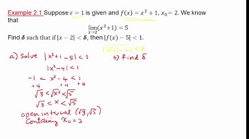 Section 2.3 Part C-F2014 Precise Definition of a Limit