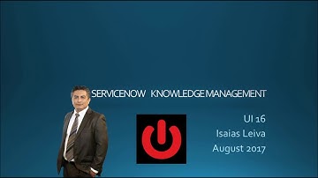 Trailer    Module 4 1 ServiceNow Knowledge Management UI16