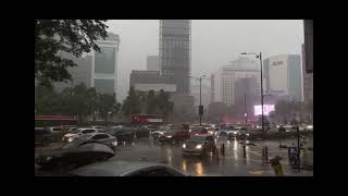 Thunderstorm In Kuala Lumpur (19Th September 2023)