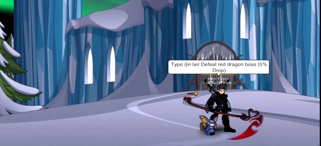 =AQW= Como conseguir Dark Heart Harvester ( 0 AC Spear )
