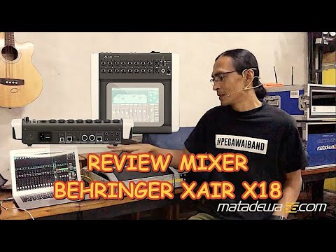 REVIEW MIXER BEHRINGER XAIR X18 (X AIR EDIT)