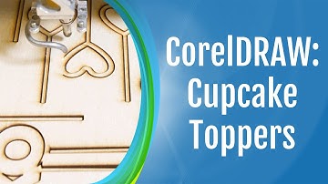 Corel DRAW: Cupcake Toppers