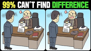 Spot The Difference Only Geniuses Can Find Them All! | Ultimate Visual Challenge #spotthedifference