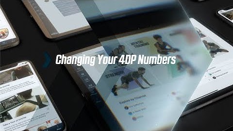 Wahoo SYSTM: How To Change 4DP Numbers