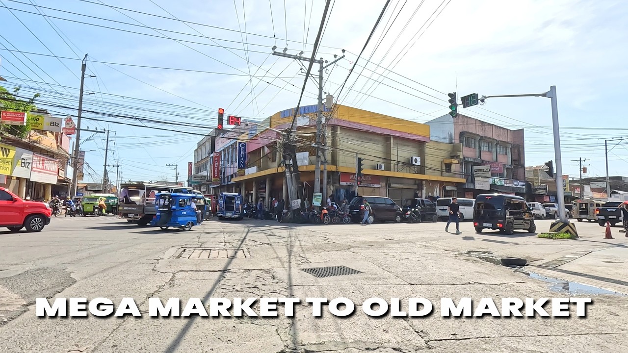 Mega Market to Old Market/City Arcade | Driving in Cotabato City