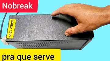Para que serve um no break?