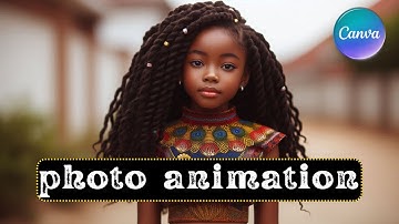 NEW Canva Photo Animation: How to Animate a Still Photo in Canva 👉🏽Image to Video