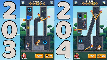 How to Loot 2 - Hero Rescue & Pin Pull Level 203 & 204