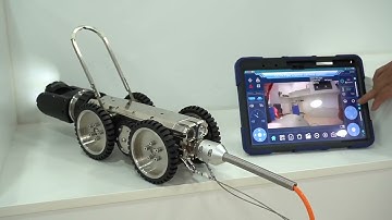 Jiutai GT102A GT102B CCTV Sewer pipe inspection crawler robot camera system