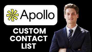 NEW! How to Create Custom Contact Lists in Apollo.io (2025) 📋 | Organize & Segment Leads Like a Pro