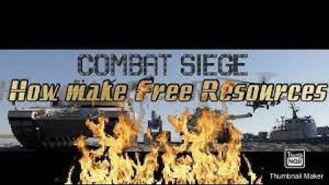 How make Free Resources in Combat Siege game | How combat siege hack 2021 | How build resources Fast