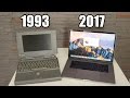 Çıkan Son Macbook Pro VS 1993 Model İlk Macbook (Dede-Torun Yine Yanyana!)