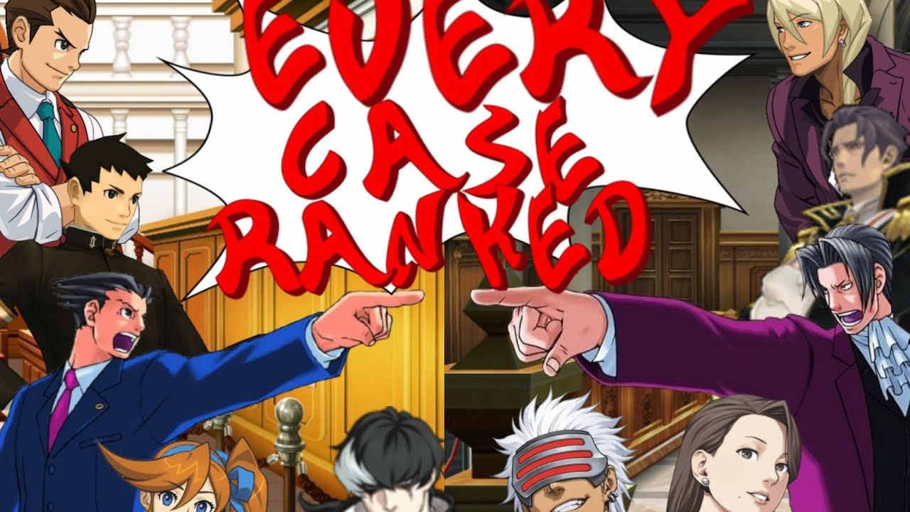 Ranking EVERY SINGLE Ace Attorney Case Ever