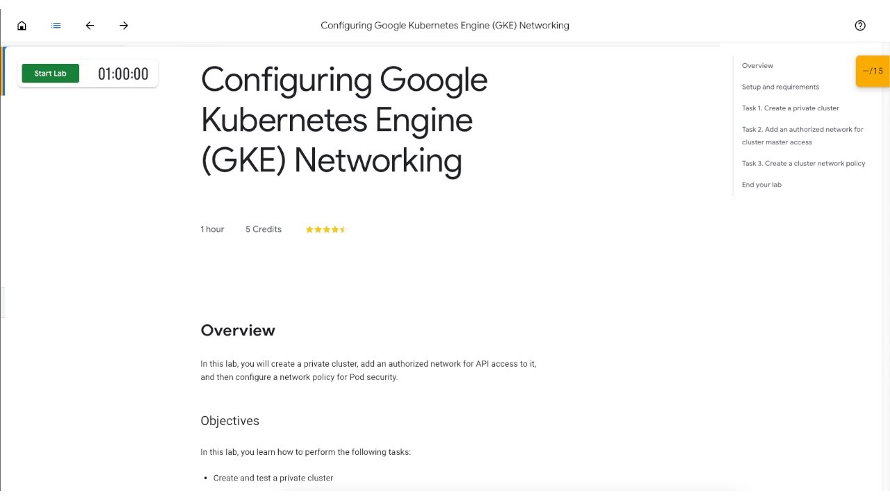 Qwiklabs | Configuring Google Kubernetes Engine (GKE) Networking - YouTube