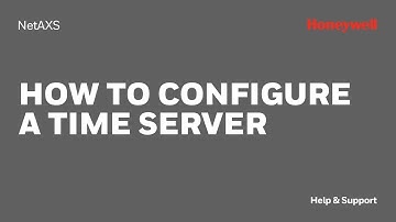 How To Configure a Time Server for NetAXS R6 Panel - Honeywell Support