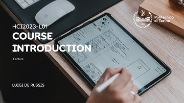 HCI2023-L01: Course Introduction