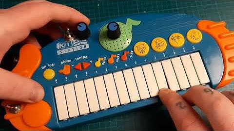 Circuit Bent on a keyboard!