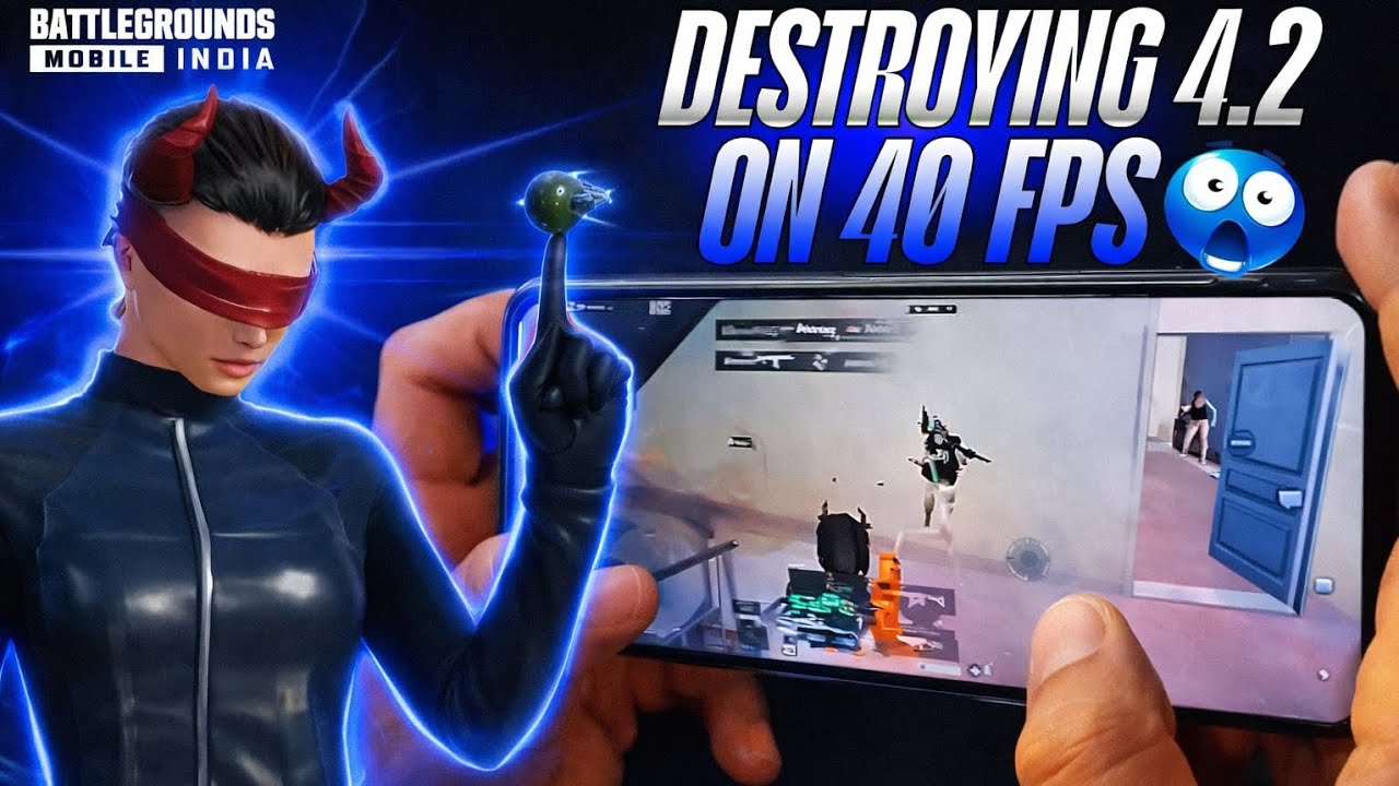 They Had 90 FPS I Had 40 😱 | Still Destroyed the 4.2 Lobby 🔥