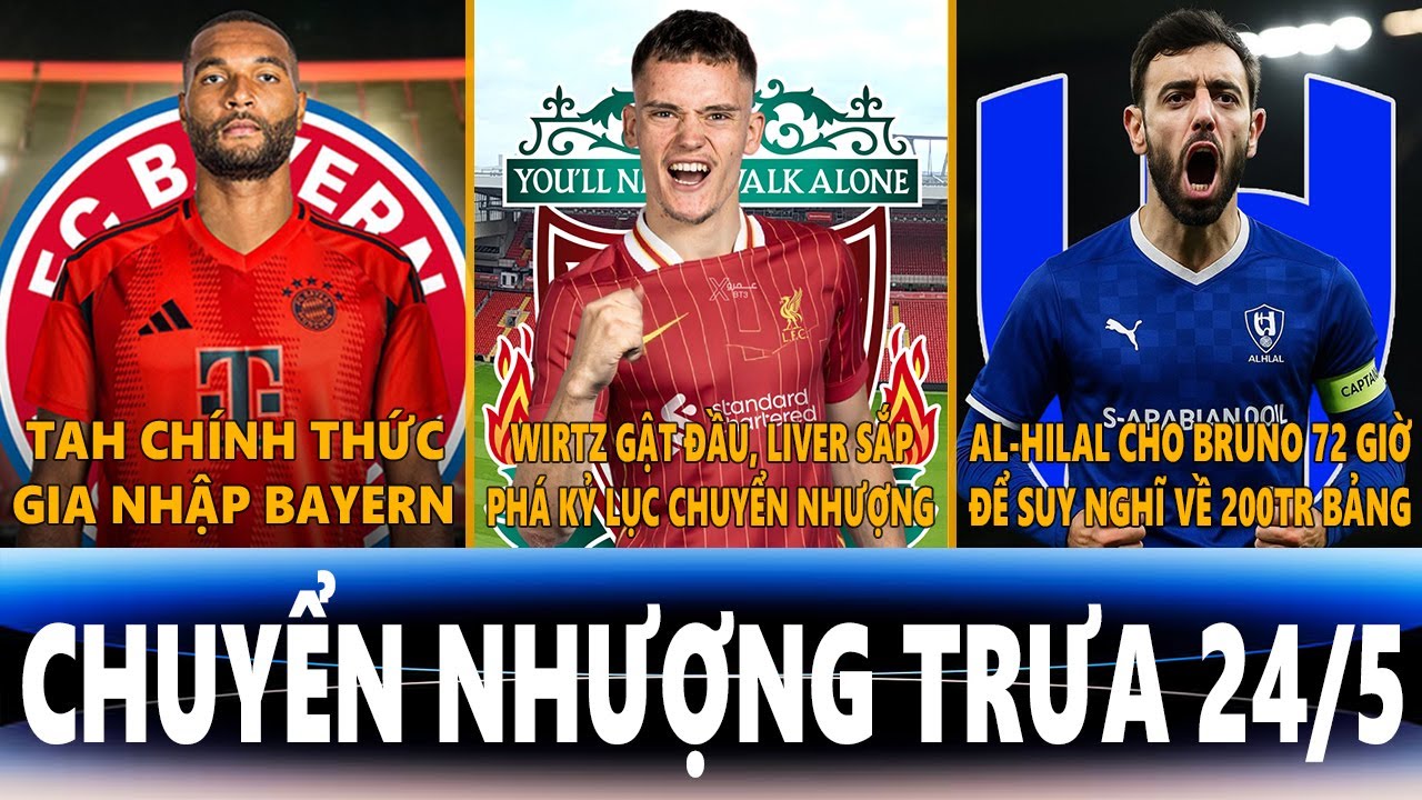 ocean downs casino ocean city md CHUYỂN NHƯỢNG TRƯA 24/5 | TAH GIA NHẬP BAYERN, WIRTZ GẬT ĐẦU ĐẾN LIVER, AL-HILAL CHO BRUNO 72 GIỜ
