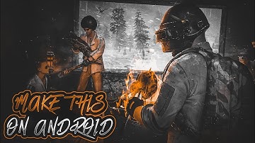 How To Make A PUBG Thumbnail On Android | Thumbnail Like Dynamo | Ps Touch