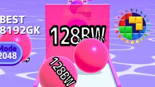 Ball Run 2048 Infinity Mode vs Block Blast Battles [Part 9] 😱🔥 Endless Runner vs Puzzle Challenge! screenshot 5