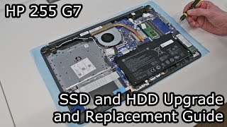 HP 250/255 G7 - M.2 SSD and 2.5" HDD/SSD Upgrade Guide - 6BN96EA