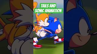 Tails And Sonic Race Animation