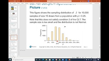 7.3 The central limit theorem for sample proportions