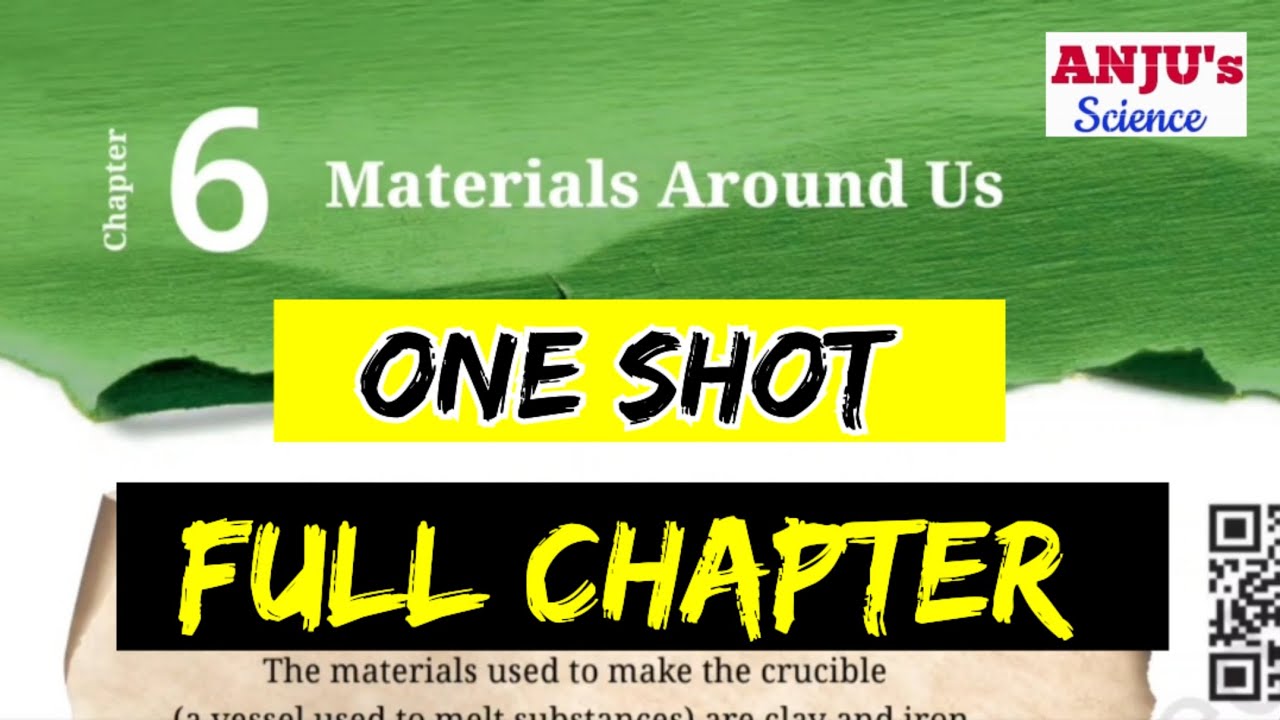 Class 6 Chapter 6 Materials Around Us | One Shot | Curiosity | Science ...