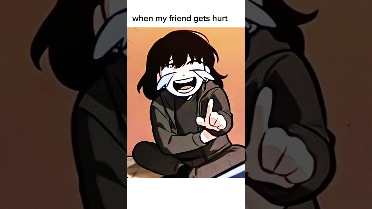 when your friend gets hurt versus when your bro gets hurt 