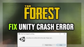 How to FIX The Forest Unity Error
