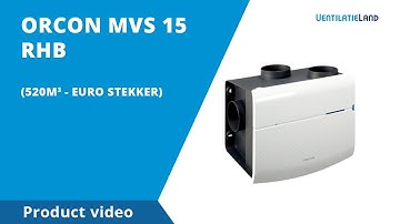 Productvideo - Orcon MVS (euro) | Ventilatieland.be