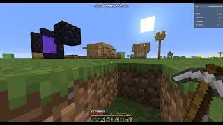 Finshing my hardcore minecraft superflat house