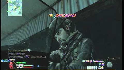 Corner Trapping an Enemy MW2