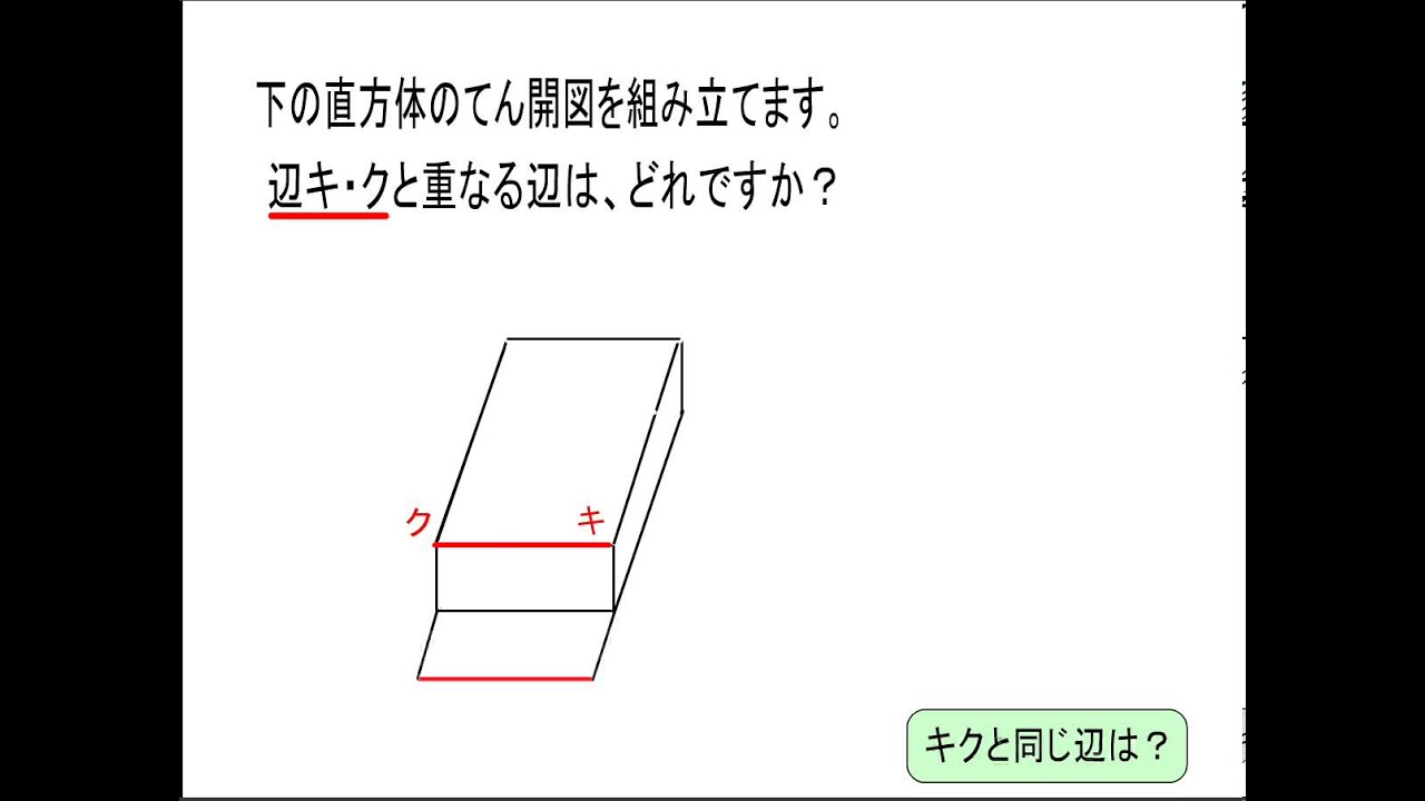 展開図を動画で表現して見る 算数の学習指導案 授業案 教材 Edupedia エデュペディア 小学校 学習指導案 授業案 教材