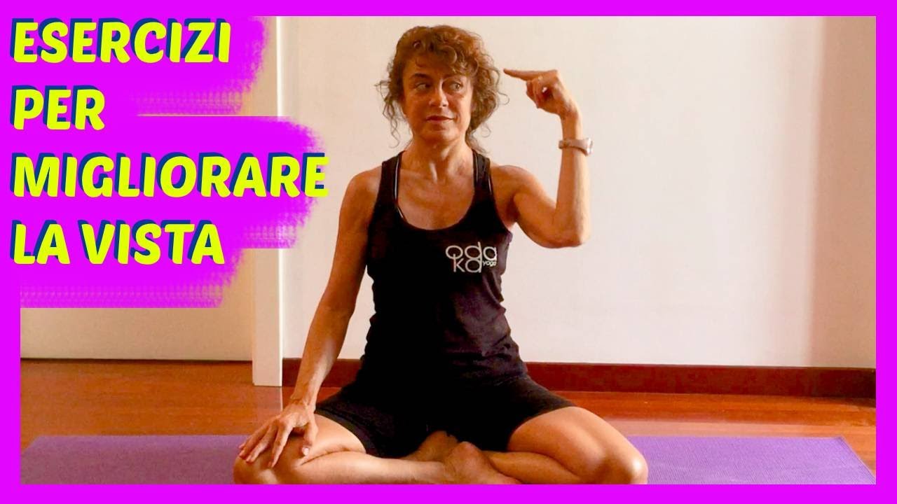 Esercizi Yoga per gli Occhi 👀 | Migliora la tua Vista | Silva Iotti ...