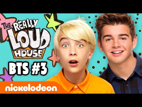 The Really Loud House Behind The Scenes Ep.3 W/ Jack Griffo From The Thundermans! | Nickelodeon