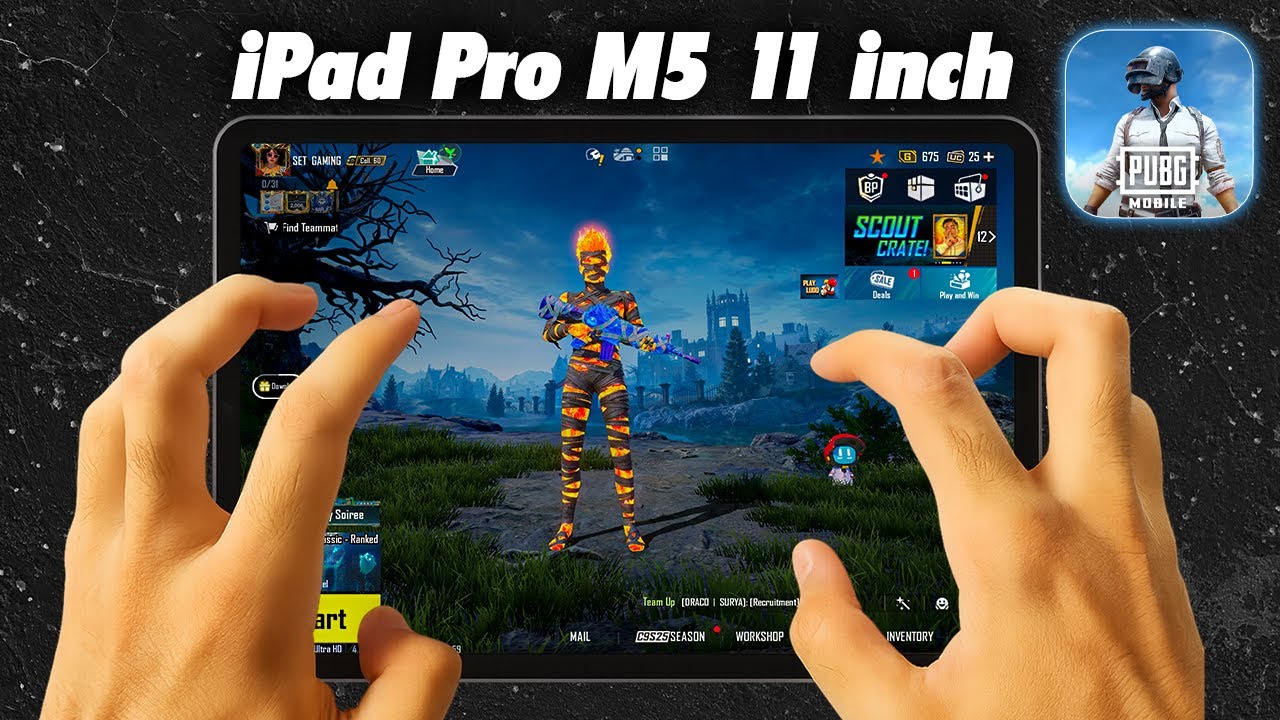 IPAD PRO M5 11 inch (60FPS Device) 🔥 iPad Pro M5 Gaming Test 🔥 iPad Pro M5 PUBG & BGMI Test 🔥