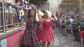 Aris Valentine, Tera Byte, and Wynter Valentine  at CMF Pride 2025 at Raleigh Brewing   [HD]