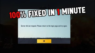 BGMI Server Problem 100% FIXED IN 1 MINUTE! BGMI Request Timeout & Why BGMI is not Opening Today !