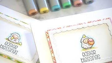 Coloring Tiny Scenes with Copic Markers