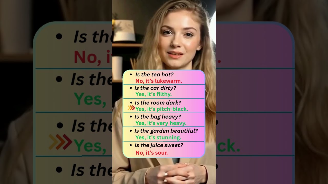 Can You Answer These English Questions Like A Native Englishlanguage Easyenglisheveryday