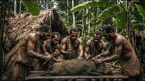 Life Deep in the Jungle: Korowai Tribe’s Survival and Hunting Traditions