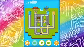 Racing the Clock in ABCya School Bus Pickup! 🕒 Can I Make It to Class? screenshot 1