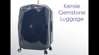 kensie gemstone luggage