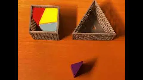 Dudeney's Dissection How an equilateral triangle convert into square #foryou #viral #trending