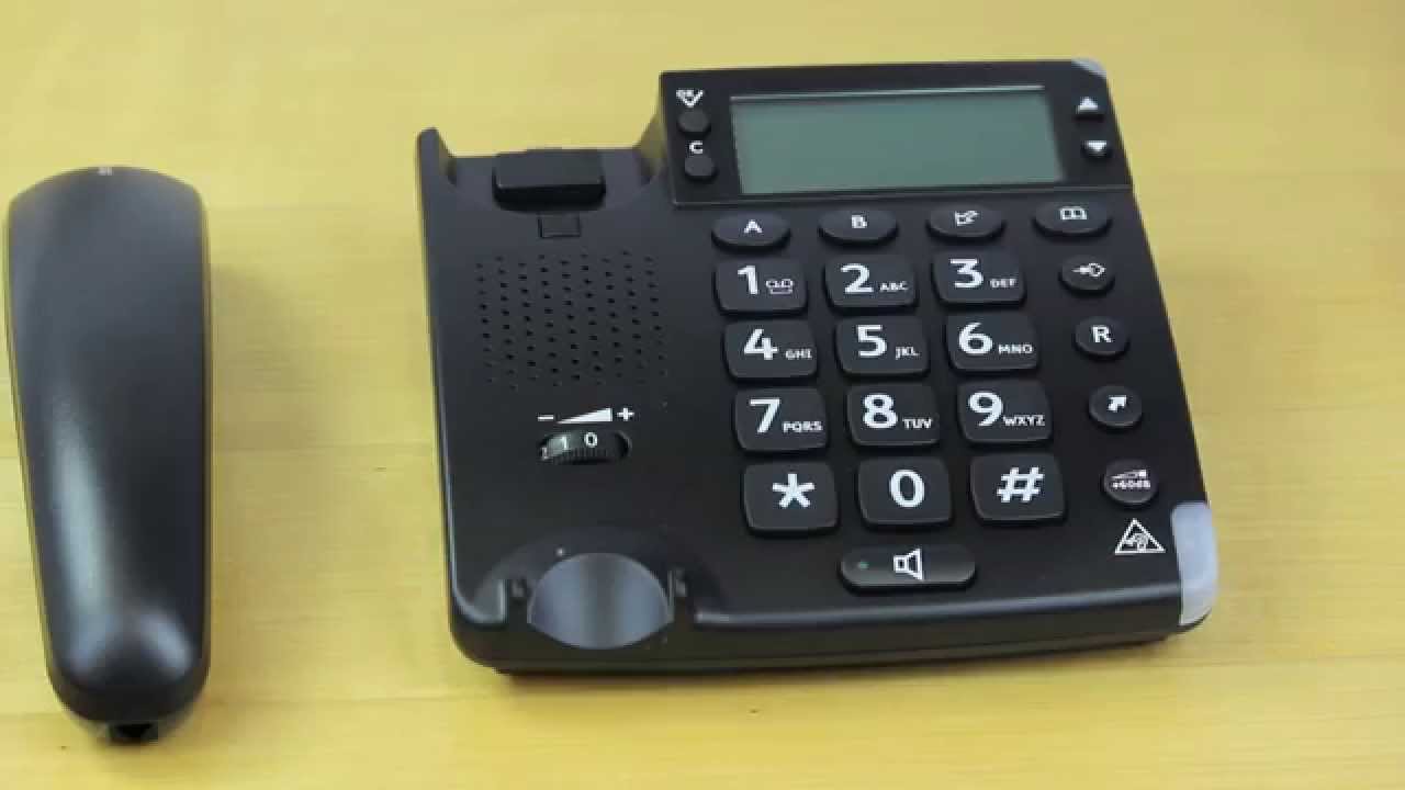 Doro Magna 4000 Extra Loud Phone Review YouTube